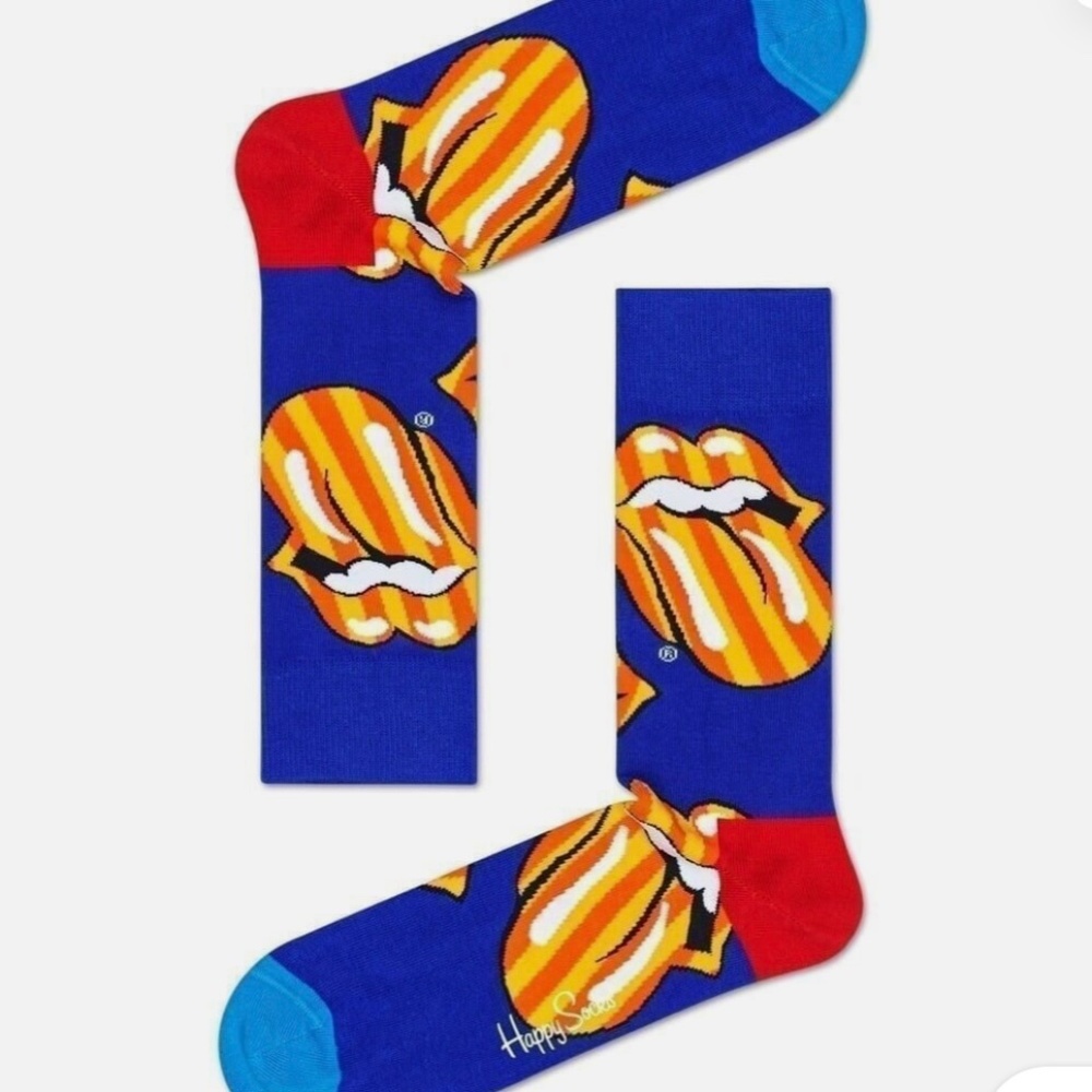 Happy Socks Rolling Stones Collector Box Set 6 pairs - Picture 4 of 8